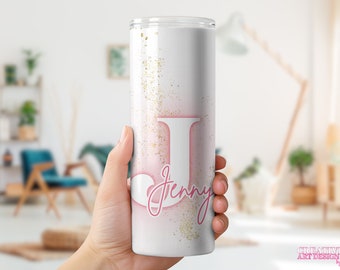 Personalized thermal mug | Coffee mug to go | Insulated stainless steel | Gift with name | Glitter | You | Best friend | woman | mummy
