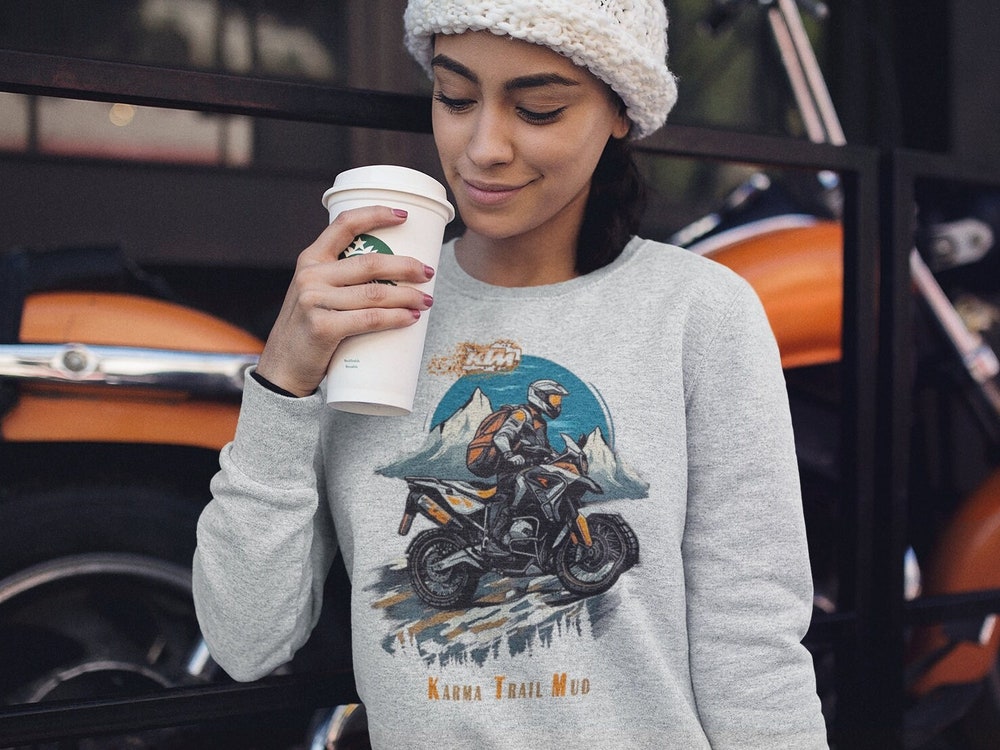 Ktm Long Sleeve Tee | Motorcycle Long Sleeve | Biker Long Sleeve