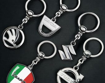 High Quality Volvo Skoda Dacia Suzuki and Vespa Keychain , Best Car Accessories , Metal Key , Auto Accessory and Gifts , Car Emblems Logo