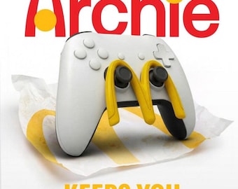 McDonald's Turkey Exclusive Limited Edition Archie AFK Gamer Device - Rare Collectible Playstation and Xbox Gaming Controller Accessories