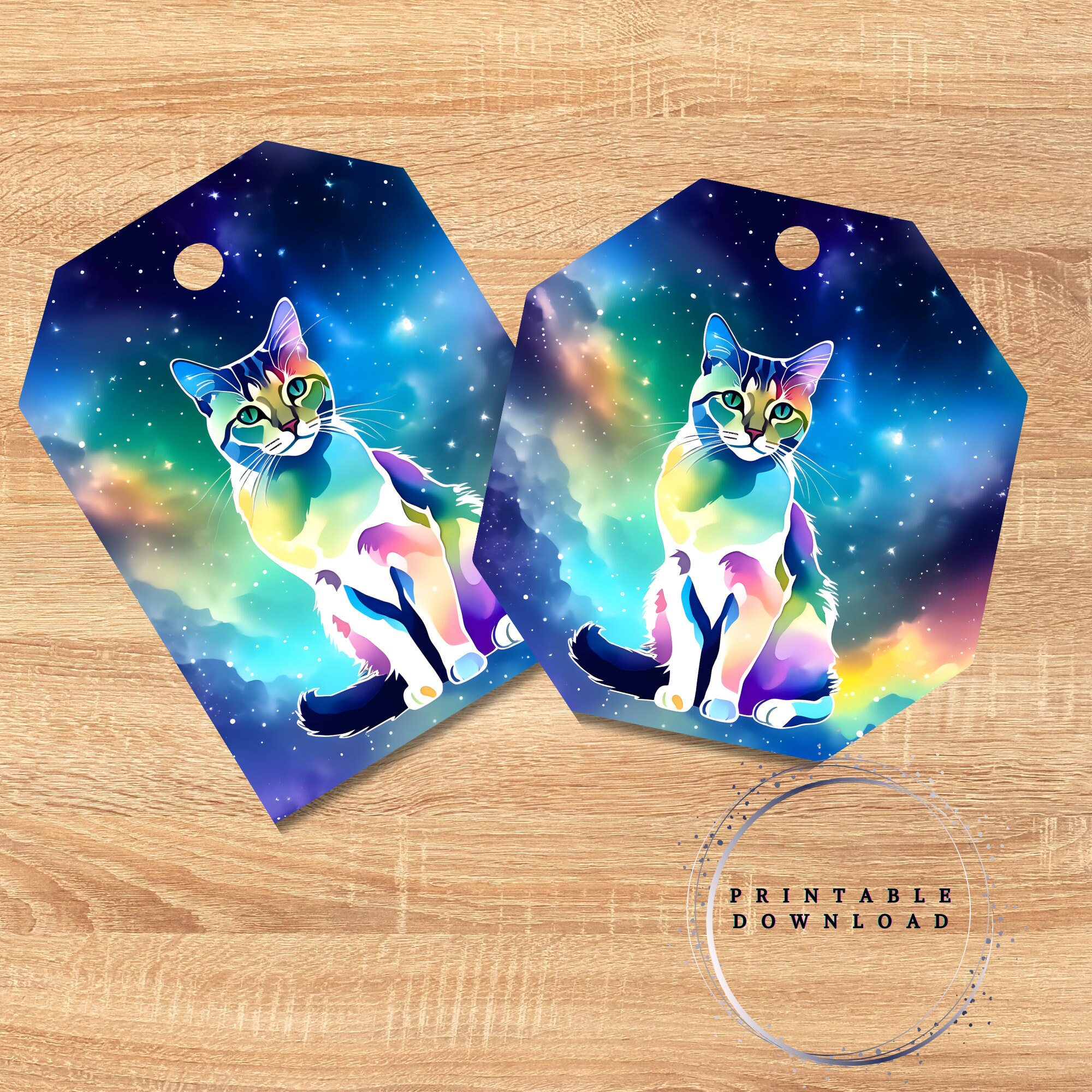 colourful-cat-printable-gift-tags-set-of-2-unique-designs-purple-cat