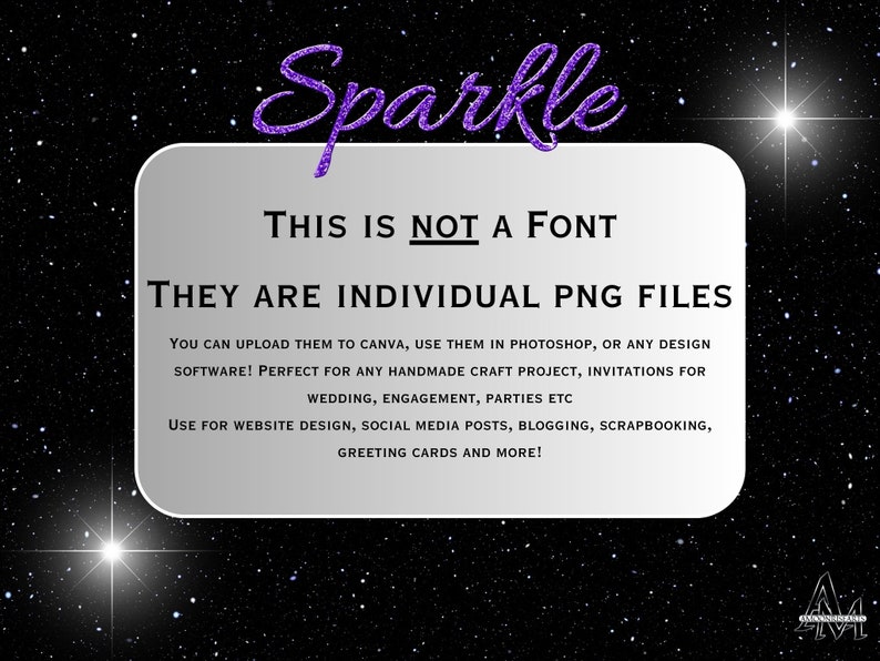 Purple Glitter Alphabet Clipart, Sparkle Letter & Purple Number Clipart