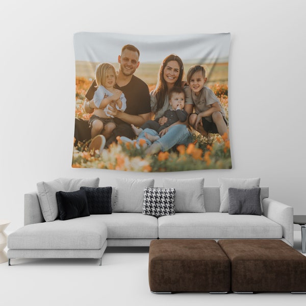 Custom Tapestry From Photo Etsy