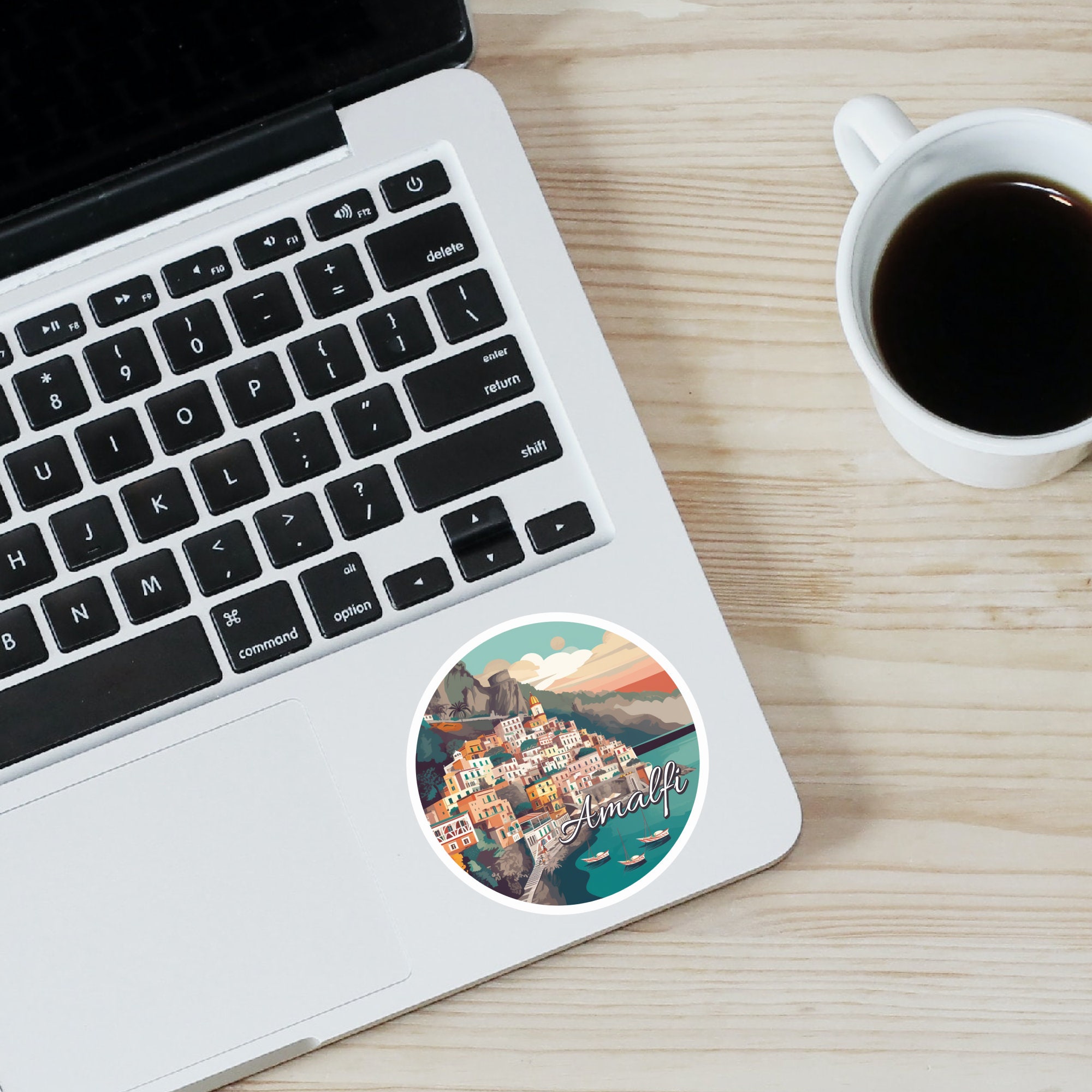 Amalfi Coast Sticker: Italy Travel Souvenir - Etsy