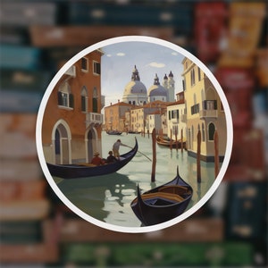 venice sticker | travel memories | italy sticker | travel journal | travel suitcase | travelling stickers | travel gifts | travelling