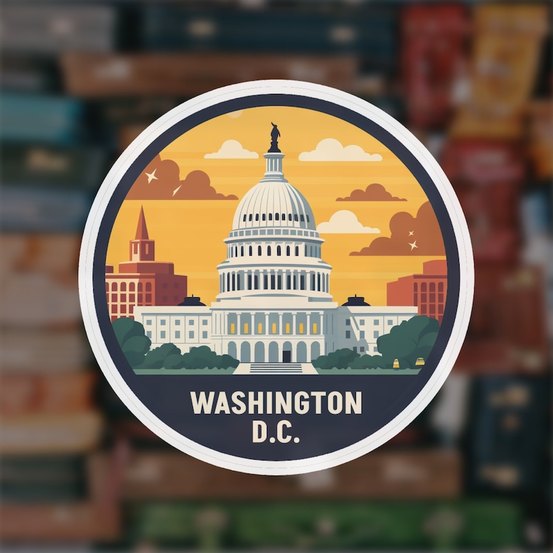 Dc Stickers - Etsy