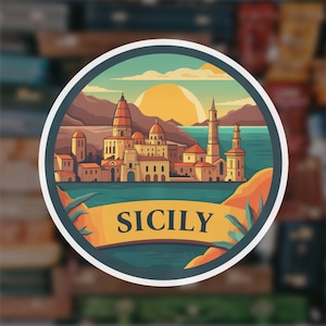 Sicily sticker -  Österreich