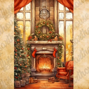 Printable Christmas Scenes Digital - Il 300x300.5422968587 Qcsa 