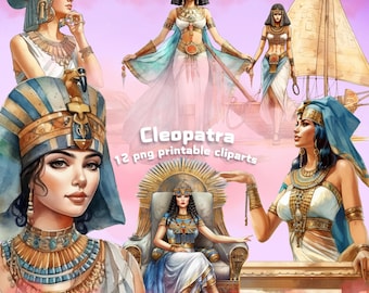 クレオパトラの女性キャンバス – エジプト女王の肖像画の壁アート