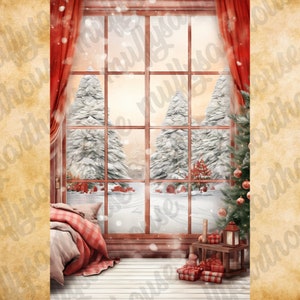 Printable Christmas Scenes Digital - Il 300x300.5374802996 5e4k 