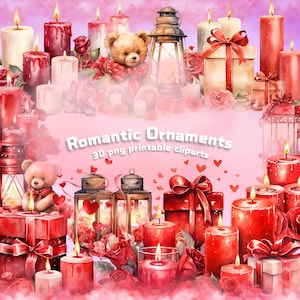 romantische Ornamente Cliparts, Liebe Valentinstag Geschenk, ornamentale Liebe, Valentine sublime png, Valentinstag Png Datei, herunterladbare romantische Drucke,