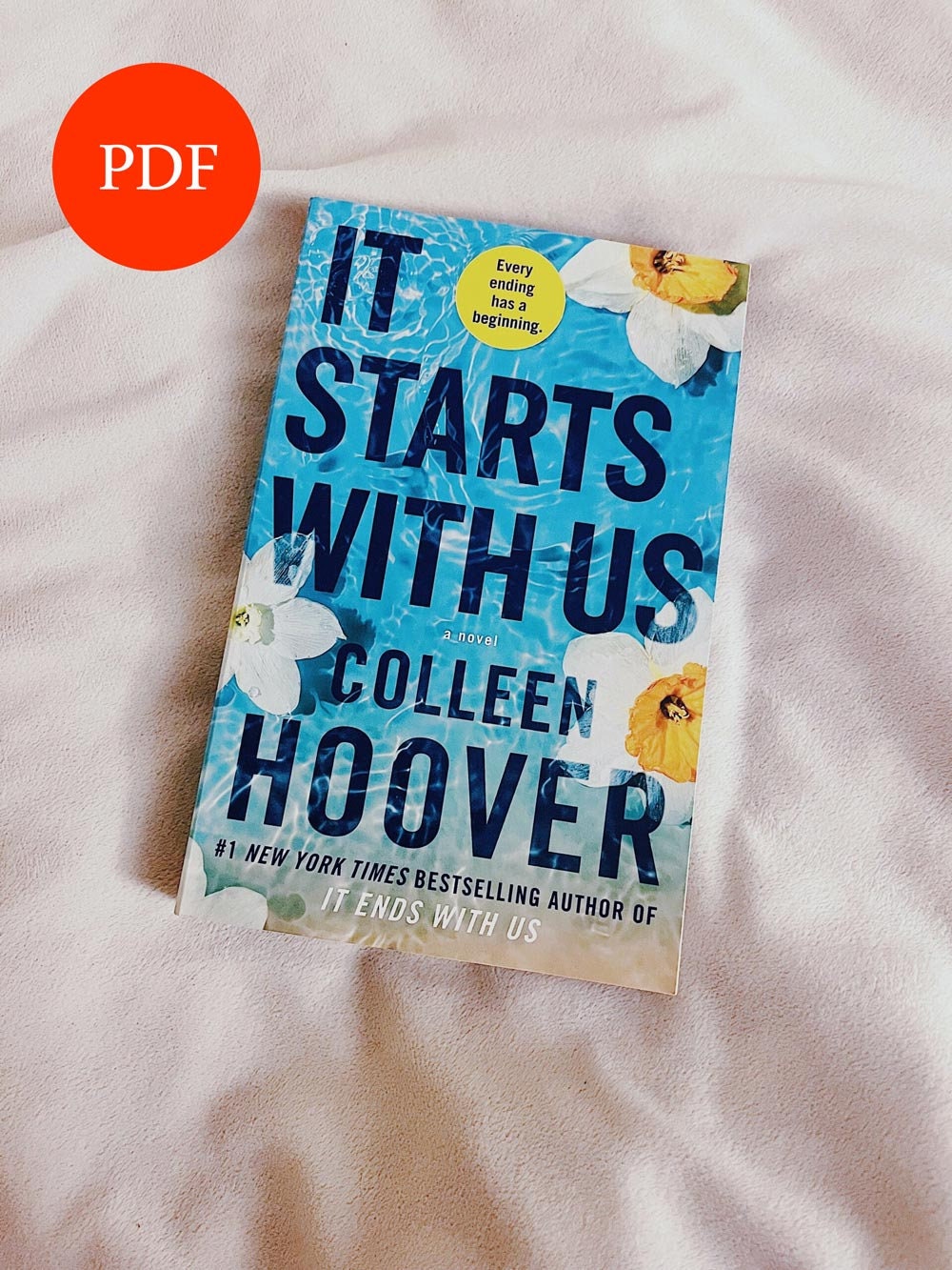 It Starts With Us A Novel Digital Book Etsy