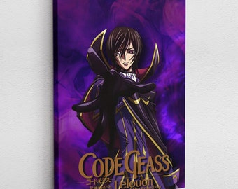 Canvas Picture Poster Acrylic Pop Art Code Geass Lelouch of the