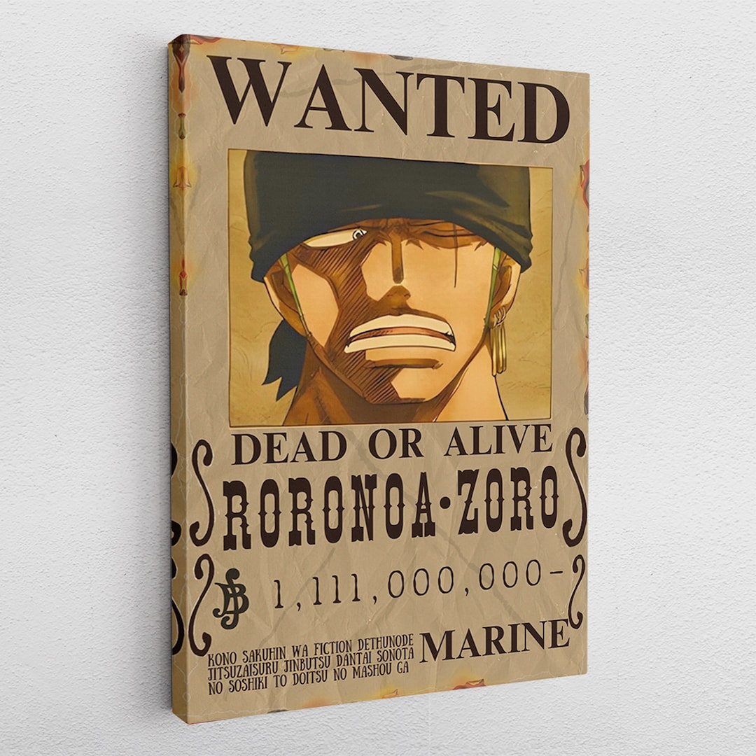 canvas-picture-poster-acrylic-pop-art-roronoa-roronoa-zoro-one-piece