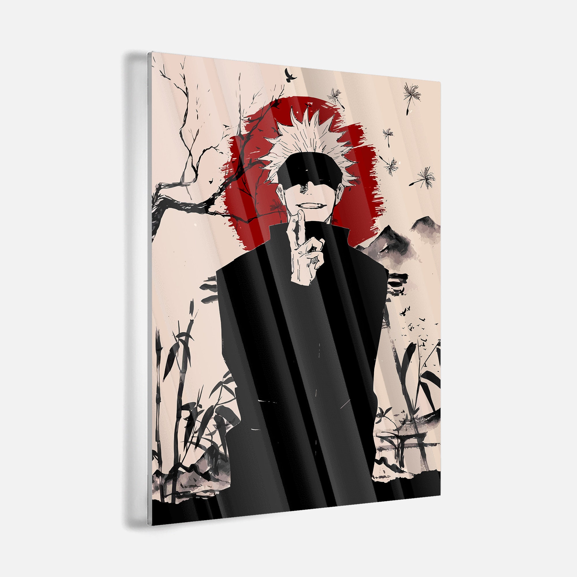 Canvas Picture Poster Acrylic Glass Pop Art Gojo Satoru Anime