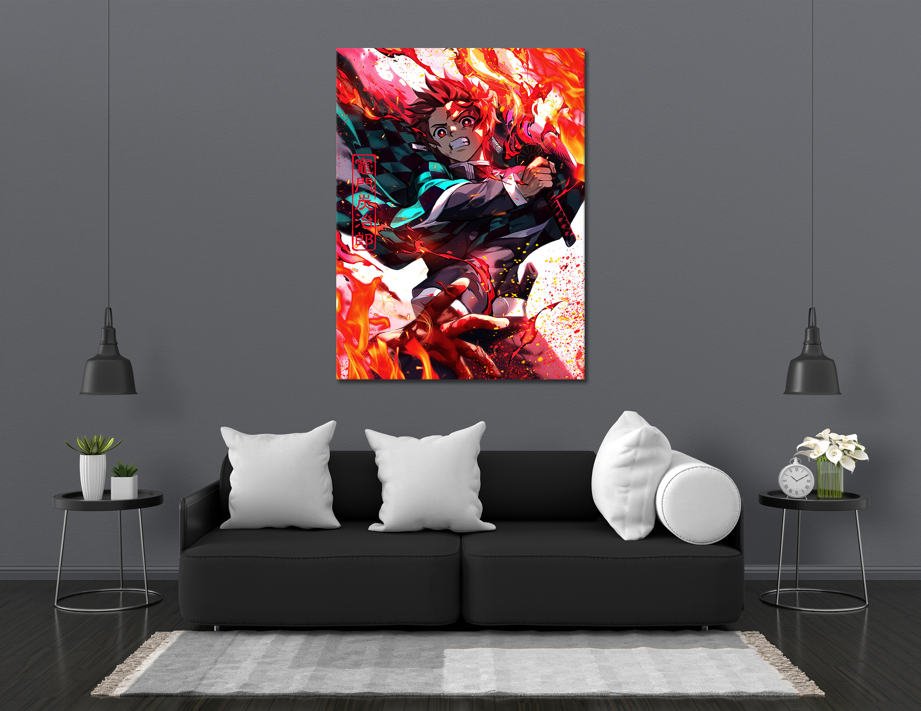 Displate Affiche Métallique Demon Slayer - Characters - Anime