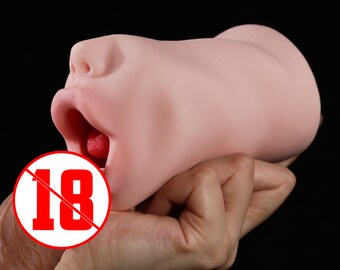 Mature Content/Oral Sex/Gift For Man & Woman/Tongue Sex/Sex Toys For Men/Reversible Male Stroker / Adult Toys