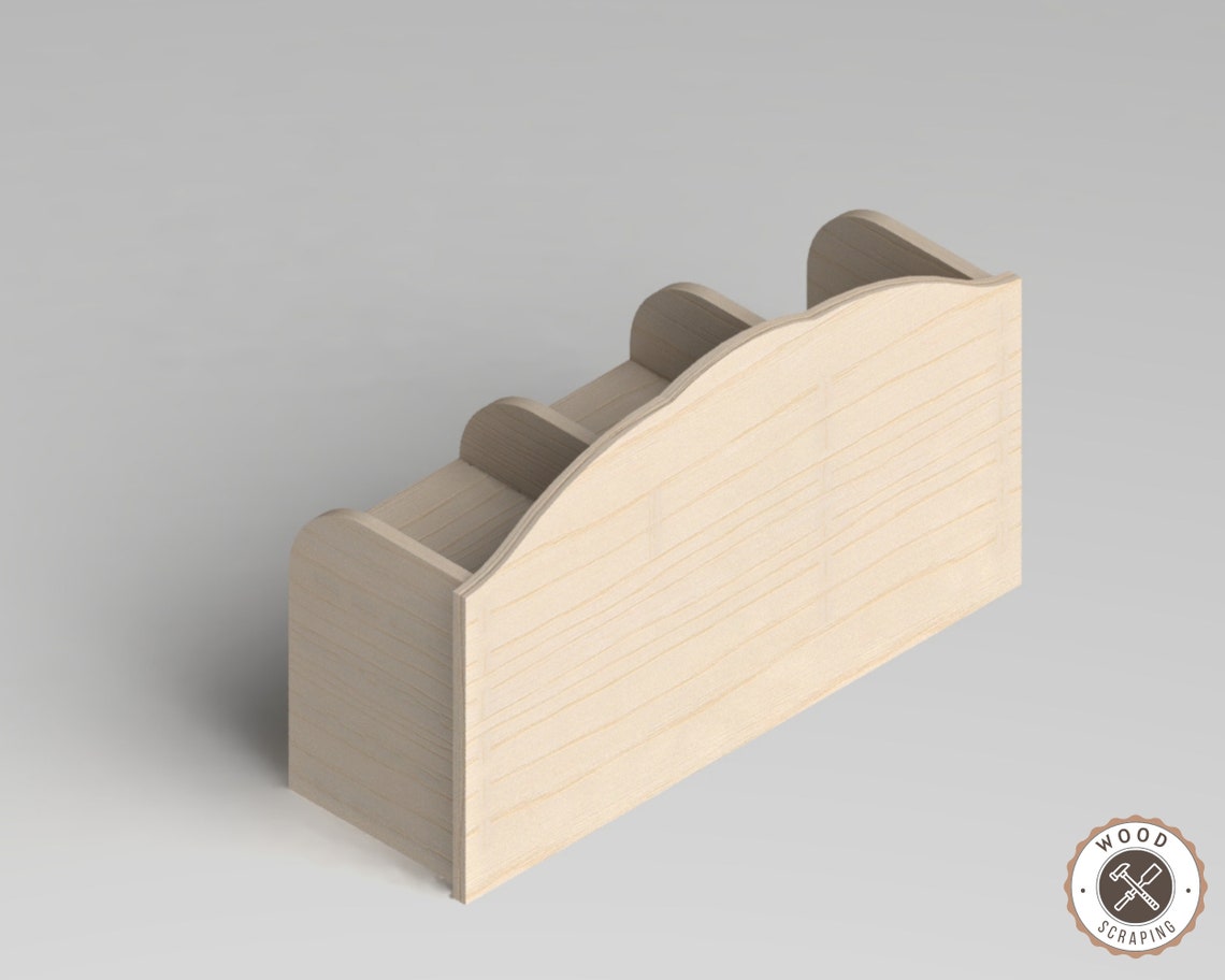 Wooden Desktop Organizer: Perfect Desk Rack and Office Storage Solution ...