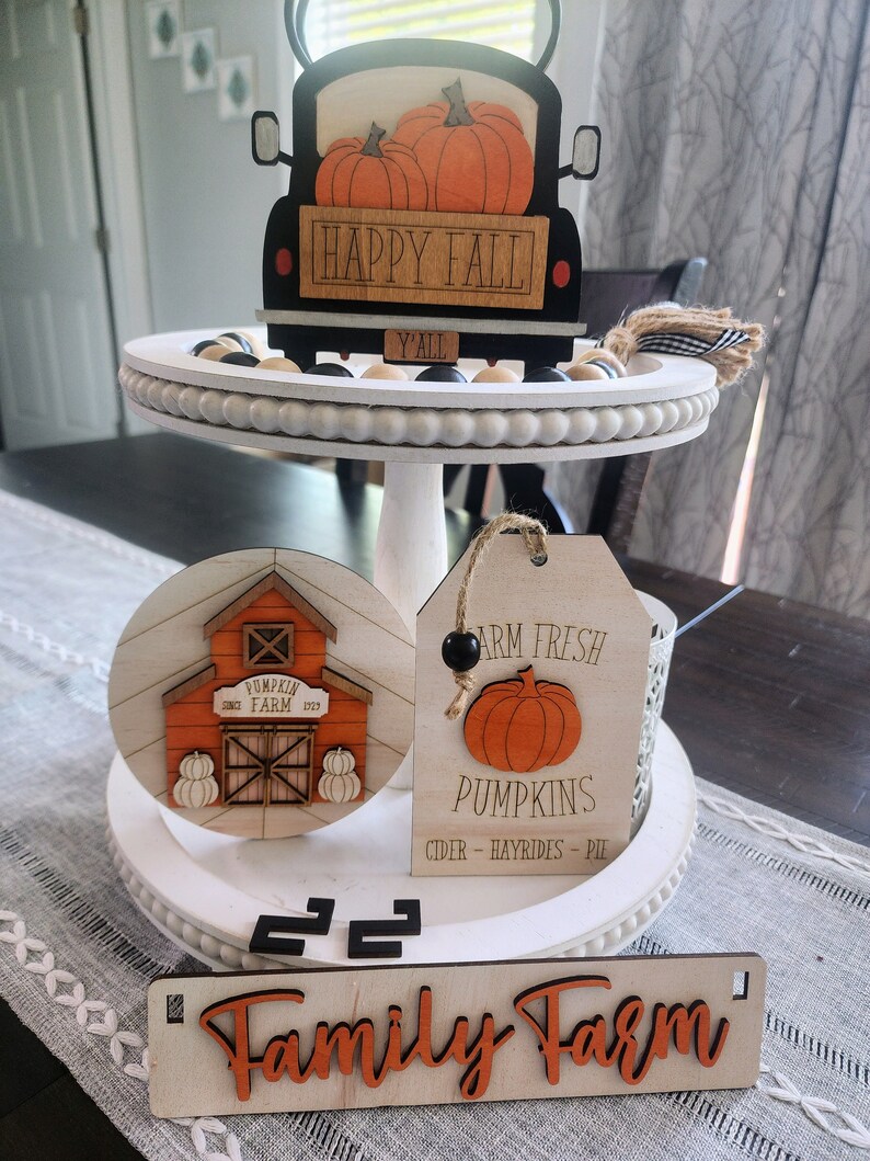Cozy Fall Vibes: Interchangeable Shelf Sitter Inserts for Autumn Home ...
