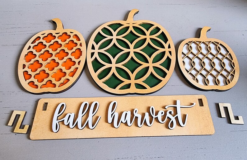 Cozy Fall Vibes: Interchangeable Shelf Sitter Inserts for Autumn Home ...