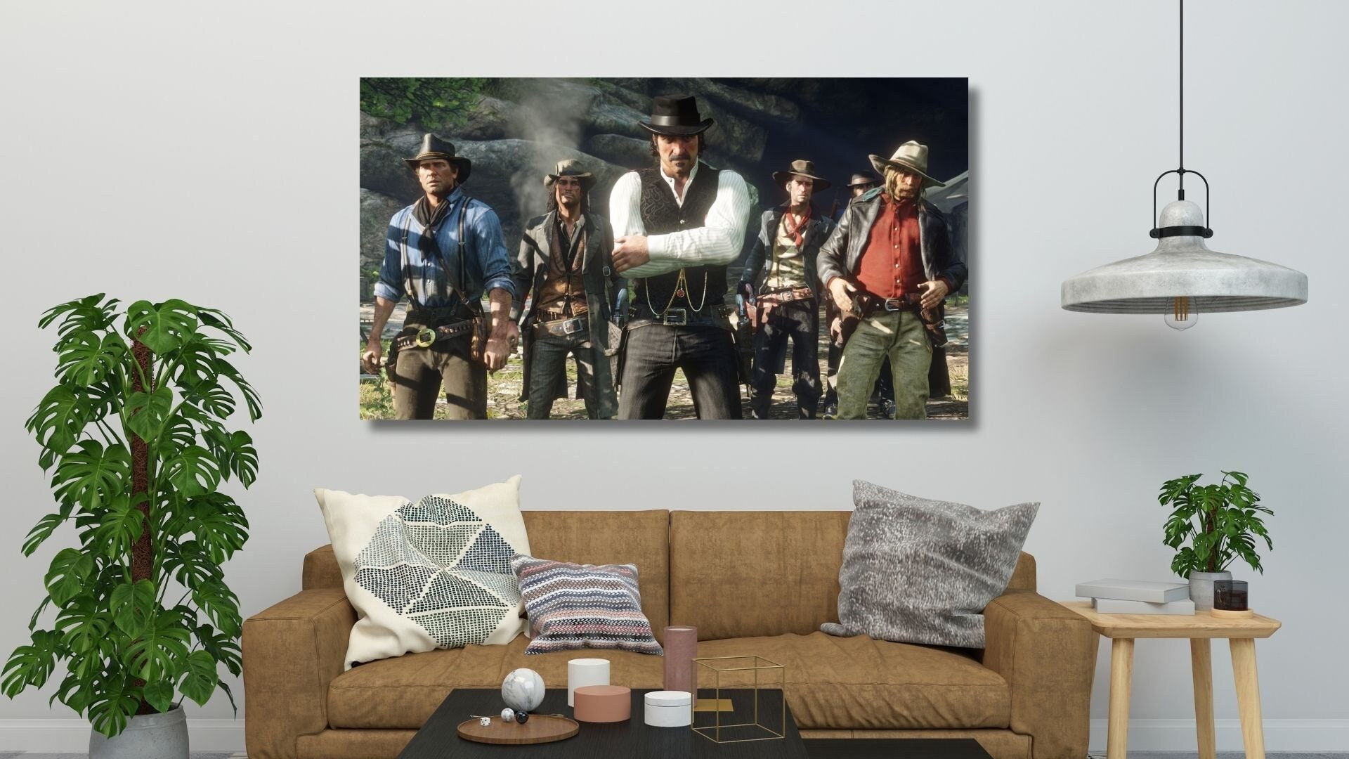 Arthur Morgan and John Marston (2) Canvas Wall Art Poster Living Room  Bedroom Office Wall Decor 30x45cm : : Home & Kitchen