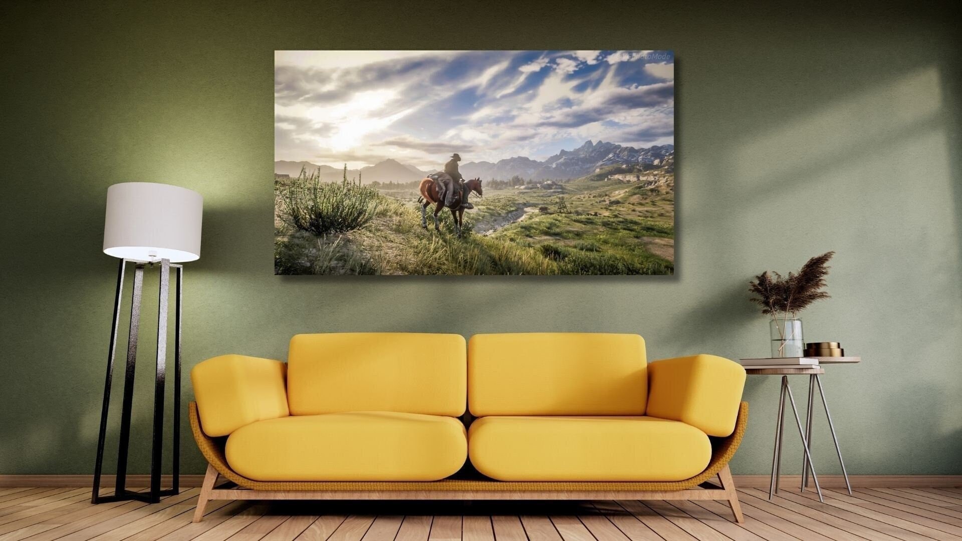 Arthur Morgan and John Marston (2) Canvas Wall Art Poster Living Room  Bedroom Office Wall Decor 30x45cm : : Home & Kitchen