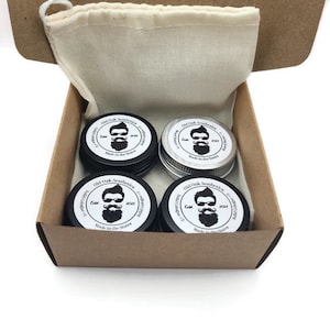 Old Oak Solid Cologne & Beard Butter Sample Packs