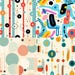 Stylish Mid-century Modern Seamless Patterns for Unique Craft and ...