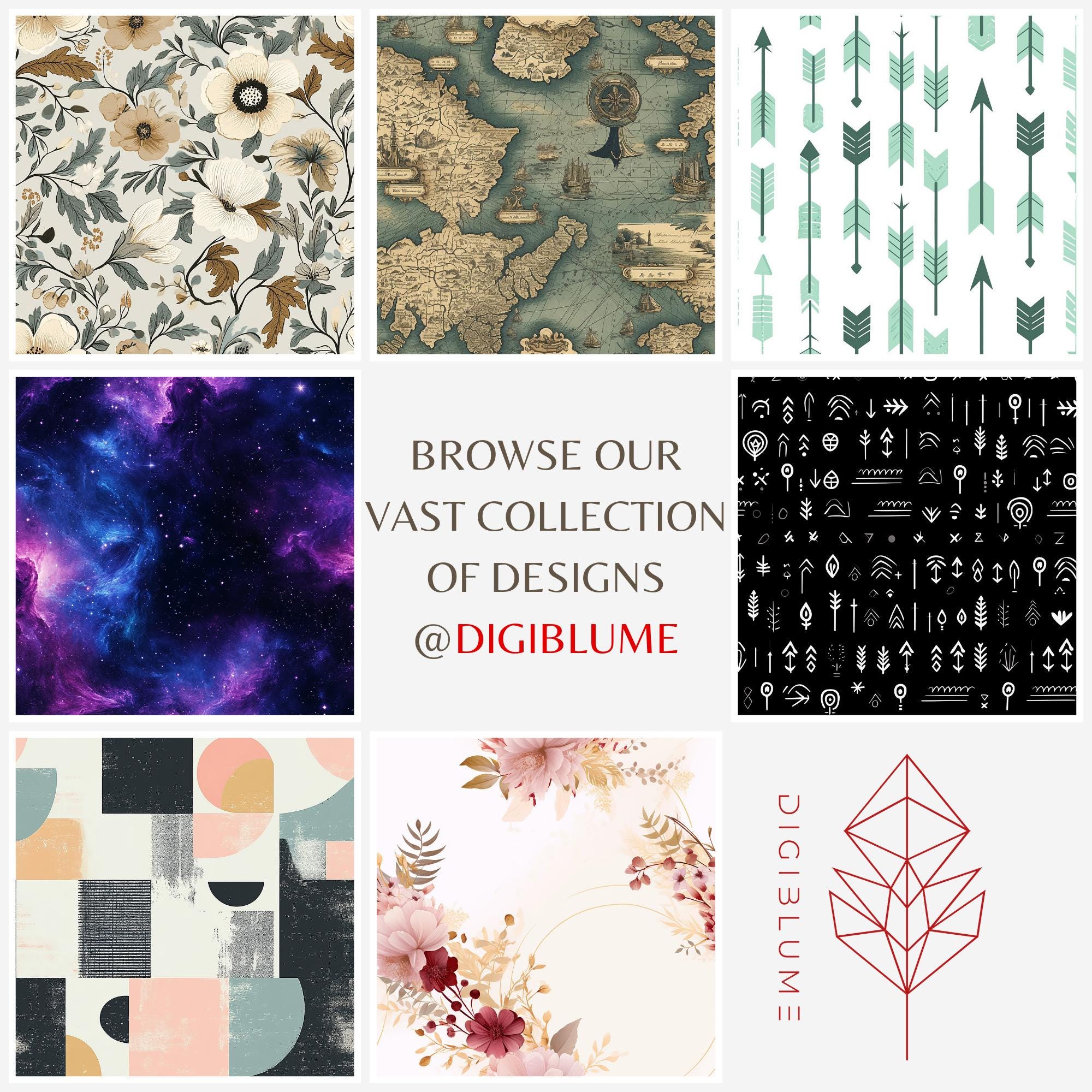 Galaxy Night Sky Scrapbook Digital Astronomy Themed Printable Starry ...