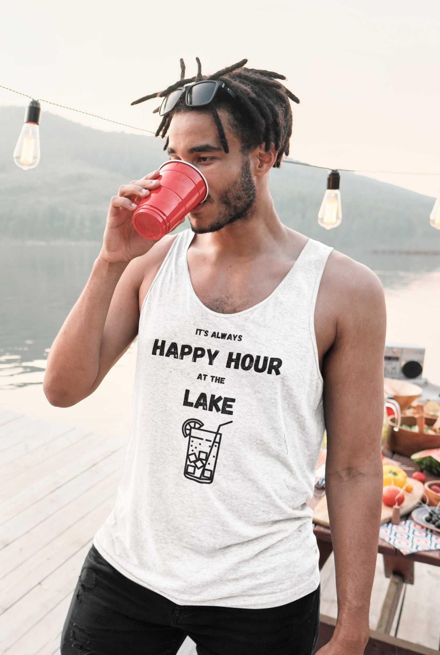 It's Always Happy Hour at the Lake - Etsy Ireland