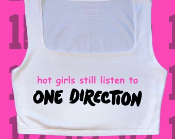 2010’s Nostalgia One Direction Ultra Cropped Tanktop