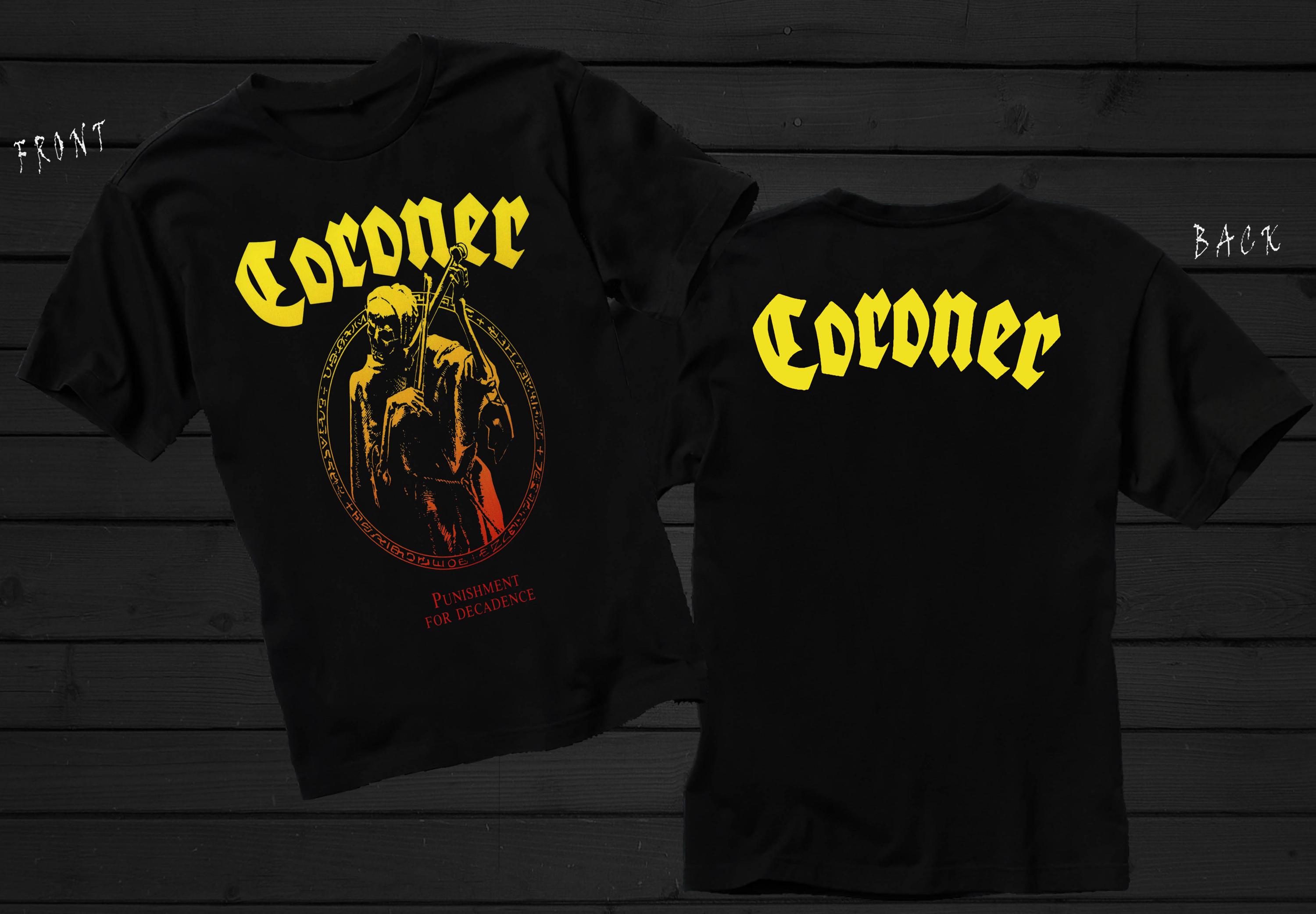 Coroner band shirt - Etsy 日本