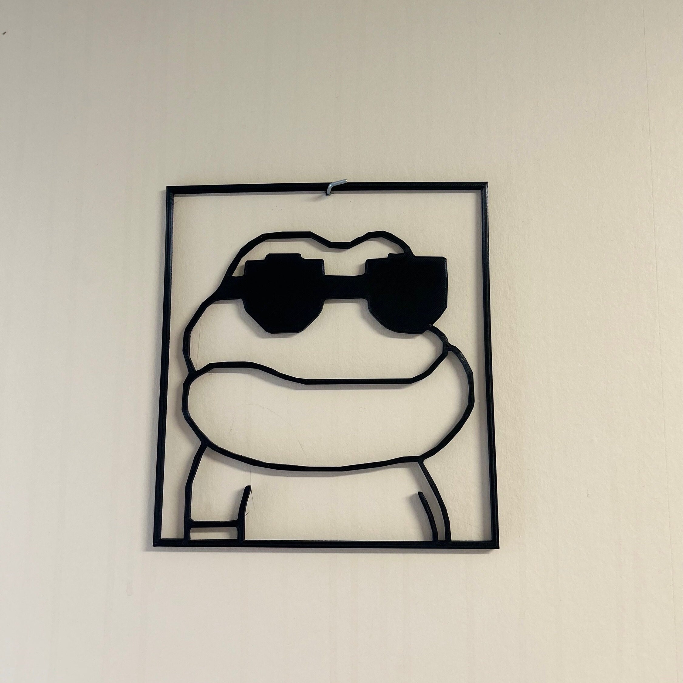 Bitcoin Frog Frame - Art