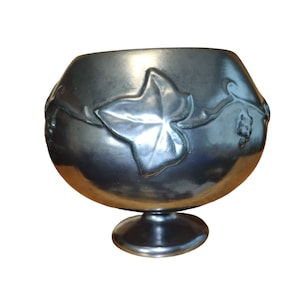 Dartmouth Devon Studio Pottery Brandy Balloon Footed Bowl