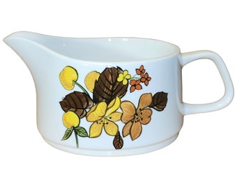J&G Meakin Studio England 1970s Gravy Boat Jug