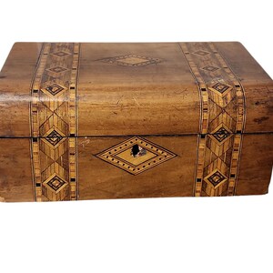 19th Century Victorian Tunbridge Ware Box
