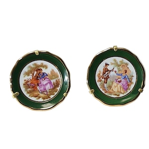 Limoges Giraud Miniature Dishes - a Pair