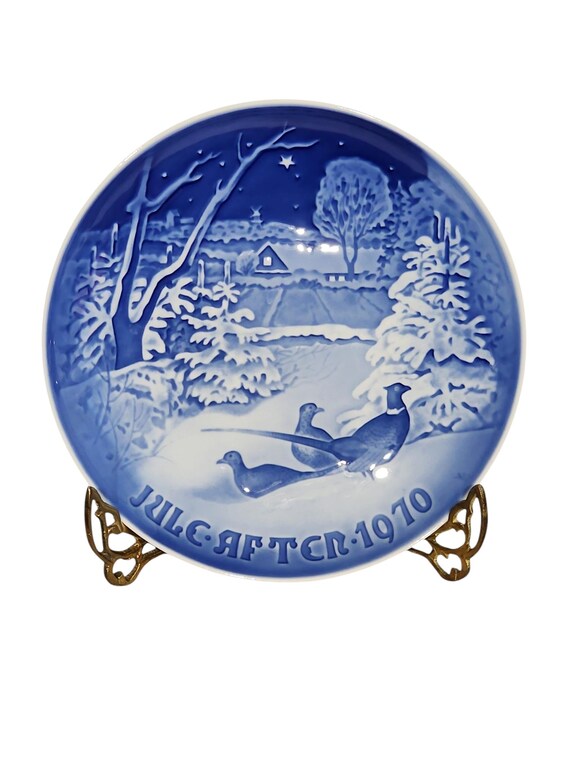 1970 to 1979 Bing & Grondahl Christmas Plates - Etsy Finland