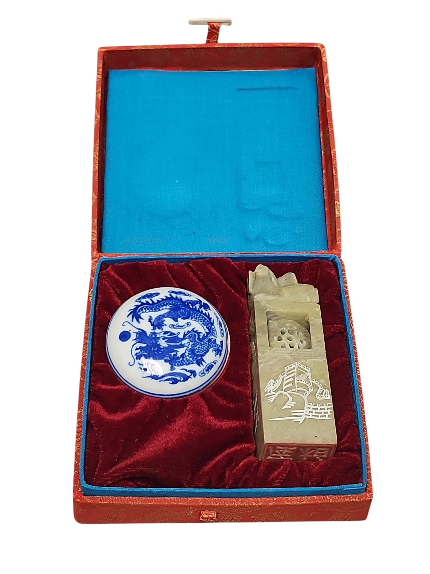 【最終価格】 中国　印盒子　蝋印有り Chinese wax seal - Etsy 日本