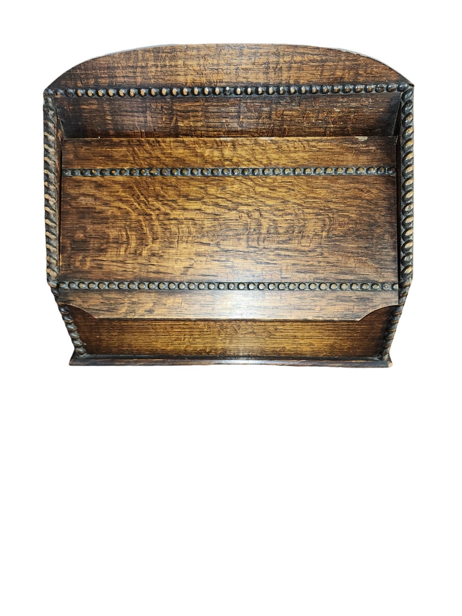 Early 20th Century English Victorian Oak Letter Rack - Etsy