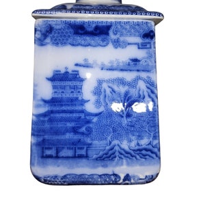 1928 Maling Ware Rington&#39;s Tea Caddy