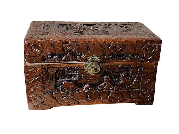 Chinese Camphor Cabinet - Ca 100 Yrs Old Chinese Camphor Cabinet - Ca 100 Yrs Old