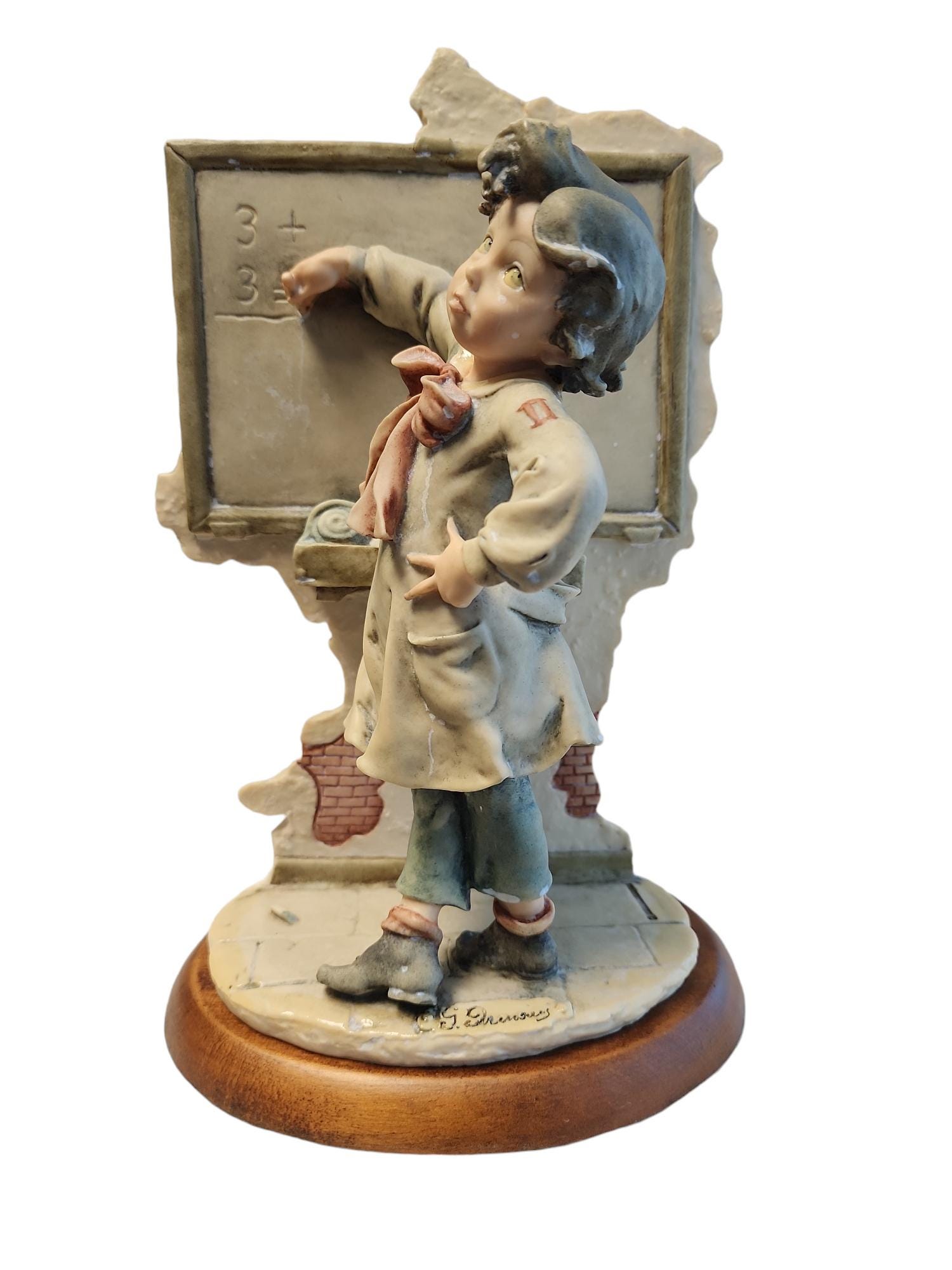 ジュゼッペアルマーニ 購入 人形 少年 男性 置物 彫刻 レトロ ヴィンテージ