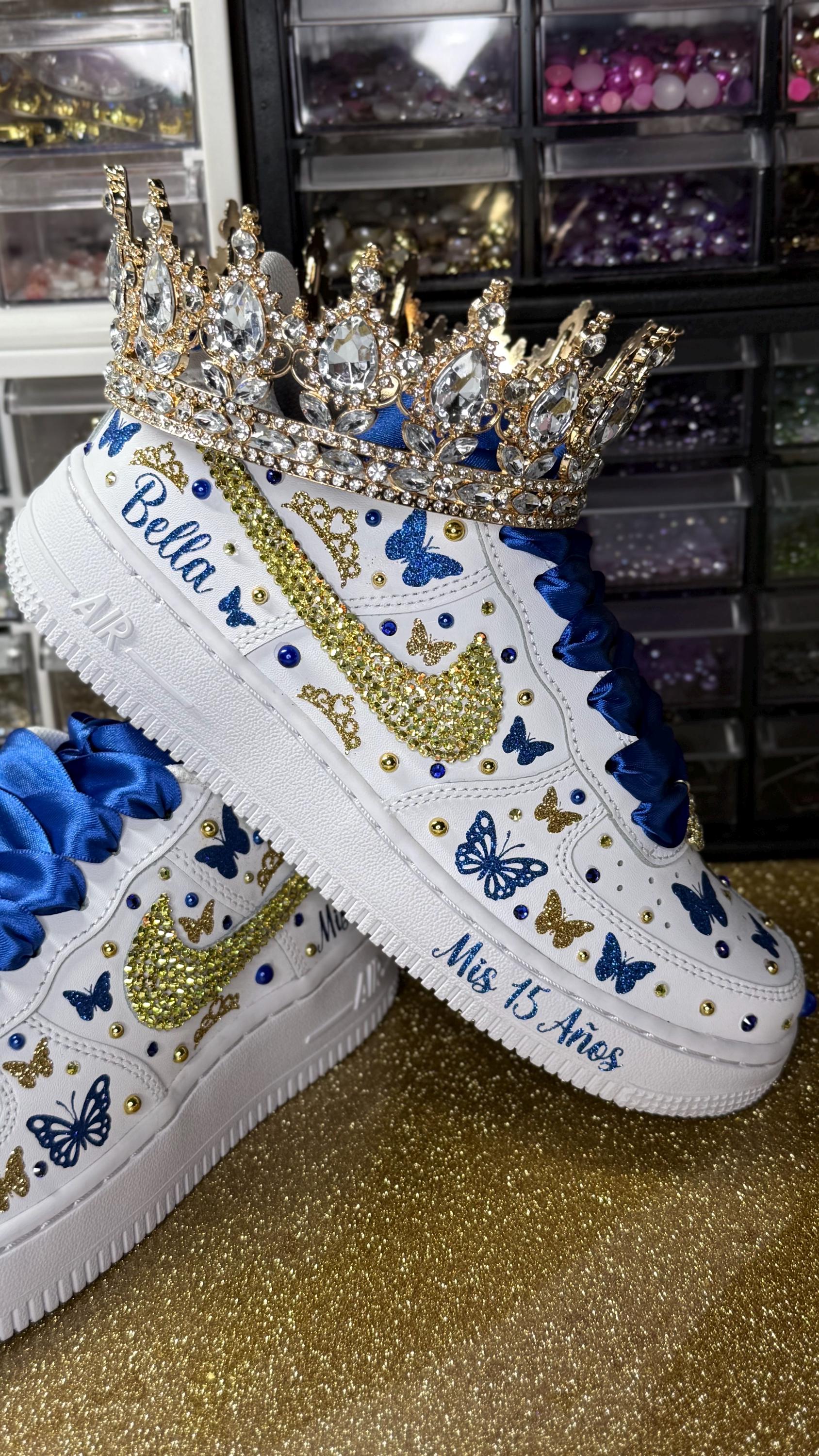 Pink and Blue Custom Nike - Etsy