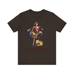 Captain Morgan Short Sleeve Tee - Unisex - S to 3XL sizing - Perfect gift for your friends or family - Retail Fit - Soft Cotton image 3