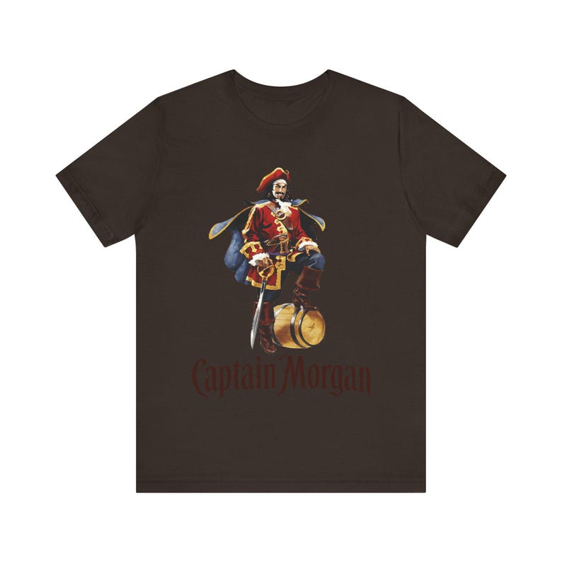 Captain Morgan Short Sleeve Tee - Unisex - S to 3XL sizing - Perfect gift for your friends or family - Retail Fit - Soft Cotton image 3