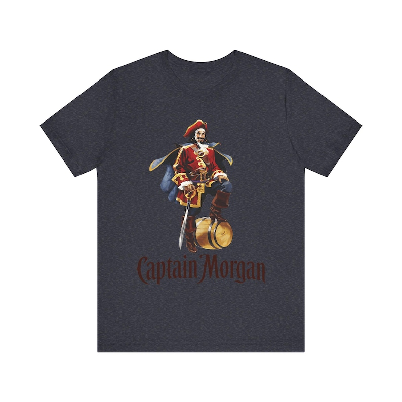 Captain Morgan Short Sleeve Tee - Unisex - S to 3XL sizing - Perfect gift for your friends or family - Retail Fit - Soft Cotton image 10