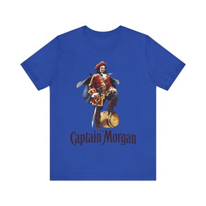 Captain Morgan Short Sleeve Tee - Unisex - S to 3XL sizing - Perfect gift for your friends or family - Retail Fit - Soft Cotton image 7