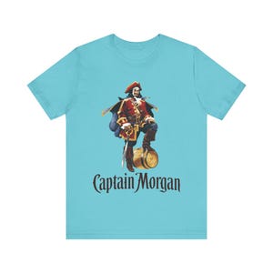 Captain Morgan Short Sleeve Tee - Unisex - S to 3XL sizing - Perfect gift for your friends or family - Retail Fit - Soft Cotton image 6