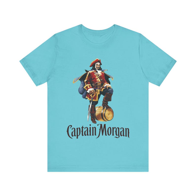 Captain Morgan Short Sleeve Tee - Unisex - S to 3XL sizing - Perfect gift for your friends or family - Retail Fit - Soft Cotton image 6